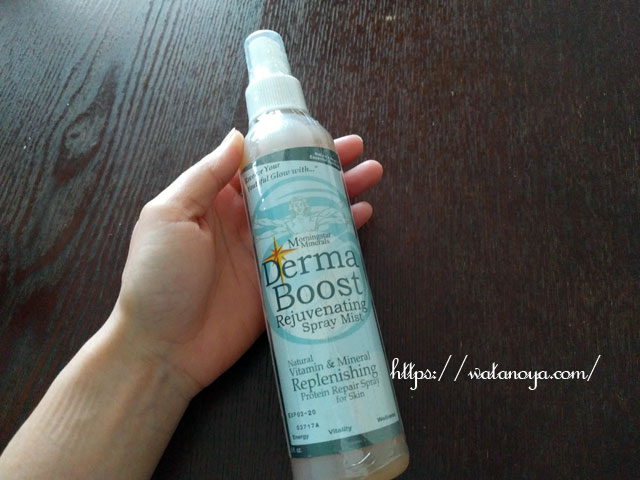 Morningstar Minerals, ダーマ ブースト, リジュベネーティング スプレイミスト, 8 fl oz