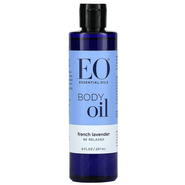 EO Products, ボディオイル, フレンチラベンダー, 8液量オンス（236 ml） 