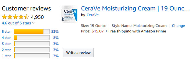 CeraVe Moisturizing Cream | 19 Ounce | Daily Face and Body Moisturizer