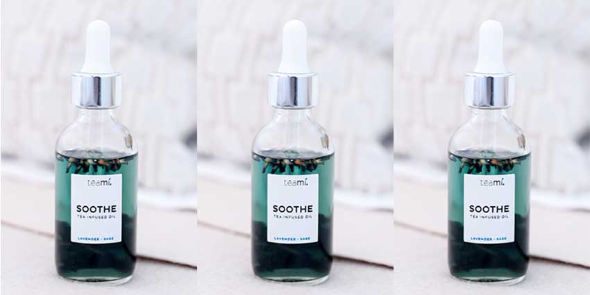 Teami, Soothe, Tea Infused Facial Oil, Lavender Sage, 2 oz