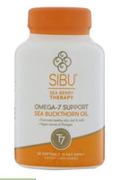 Sibu Beauty, Sea Berry Therapy, Omega-7 Support, Sea Buckthorn Oil, 60 Softgels