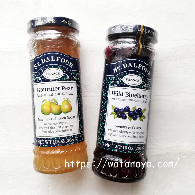 St. Dalfour, ワイルドブルーベリー、デラックスワイルドブルーベリースプレッド、284g（10オンス） St. Dalfour, Deluxe Gourmet Pear Spread, 10 oz (284 g)