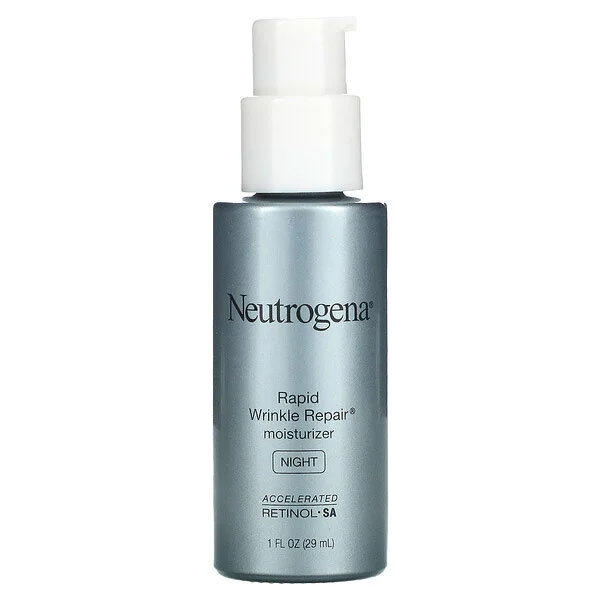 Neutrogena, Rapid Wrinkle Repair Moisturizer, Night, 1 fl oz (29 ml) 