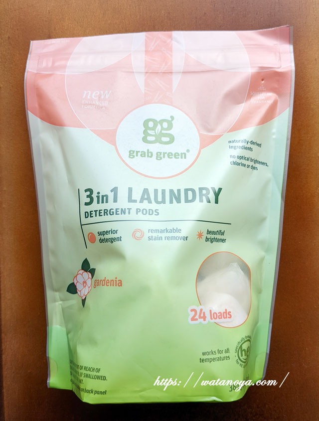 グラブグリーン（ Grab Green ）の3イン1洗濯洗剤
