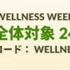 サイト全体24％OFFセール　11月13日AM3時まで　【 WELLNESS2424 】